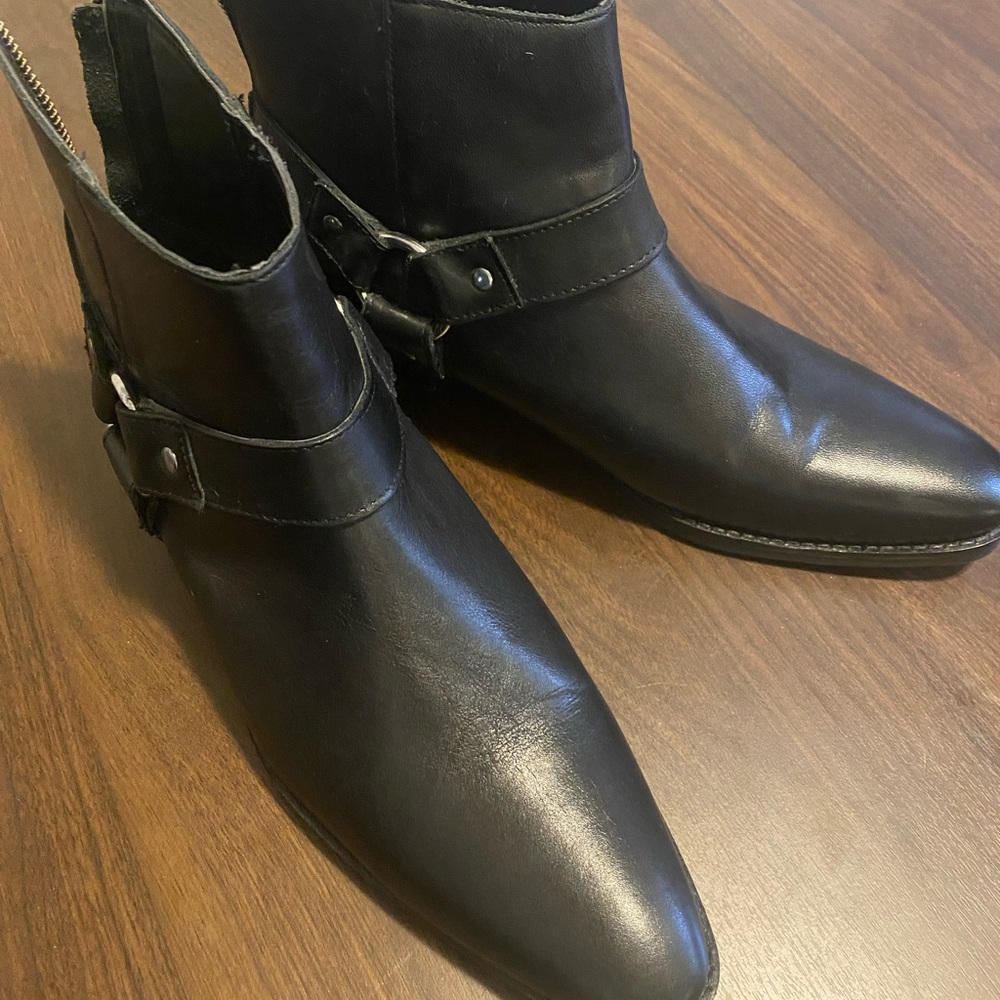 ASOS black Chelsea boot.
